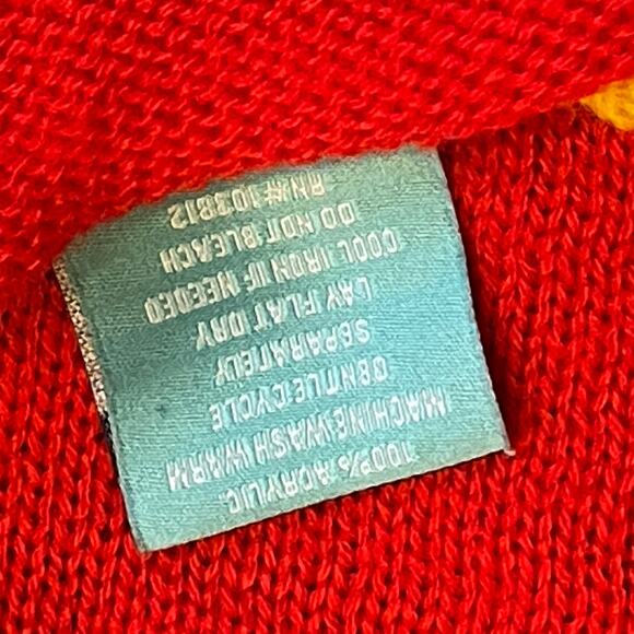 Norther Pole Kawaii Nutcracker Squirrel Ugly Christmas Sweater Size XXL - Picture 5 of 5